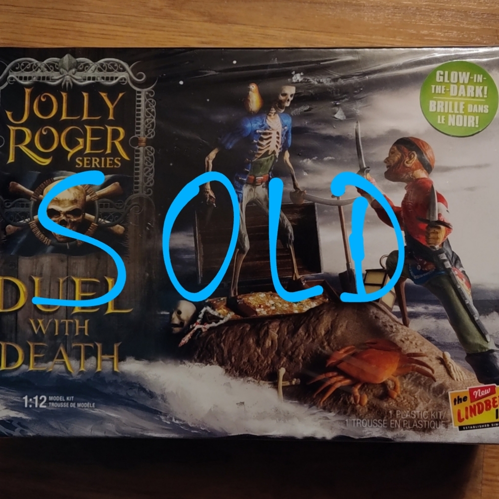 Lindberg Duel With Death Model NEW! Unopened! Sealed!